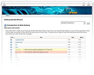 CPANEL HOSTING CONTROL PANEL